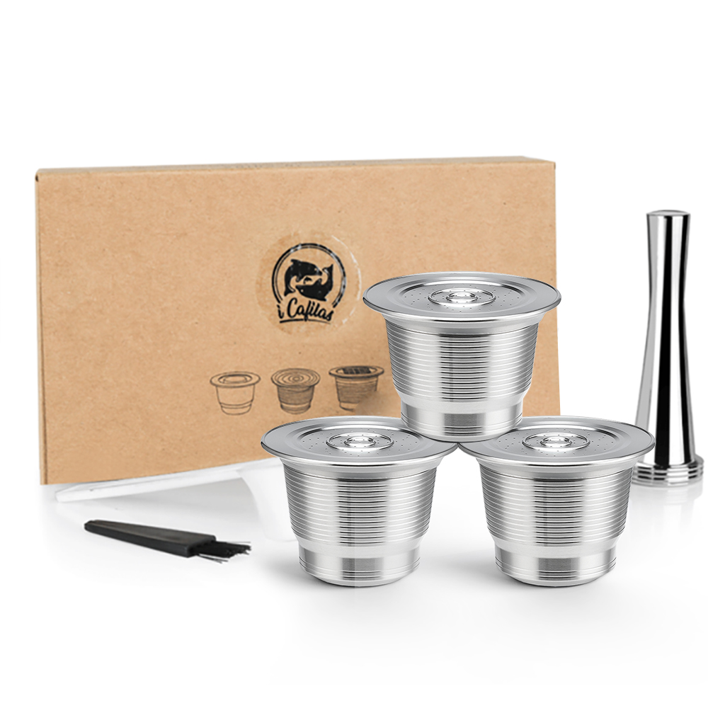 Hero Coffee Equipment - Многоразовые кофейные капсулы Nespresso, многоразовые фильтры