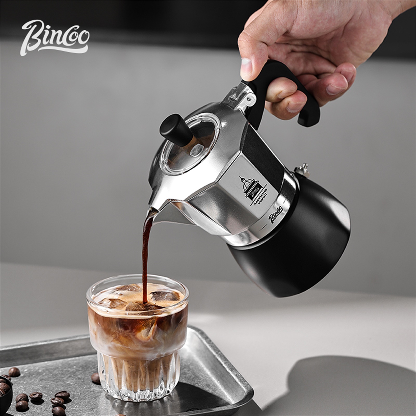 Coffee Vending Equipment - Мока-горшок BINCOO с двойным клапаном, кофеварка