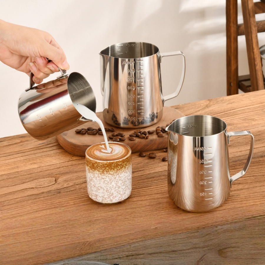 Milk Steaming Pitcher - Кувшин для вспенивания молока из нержавеющей