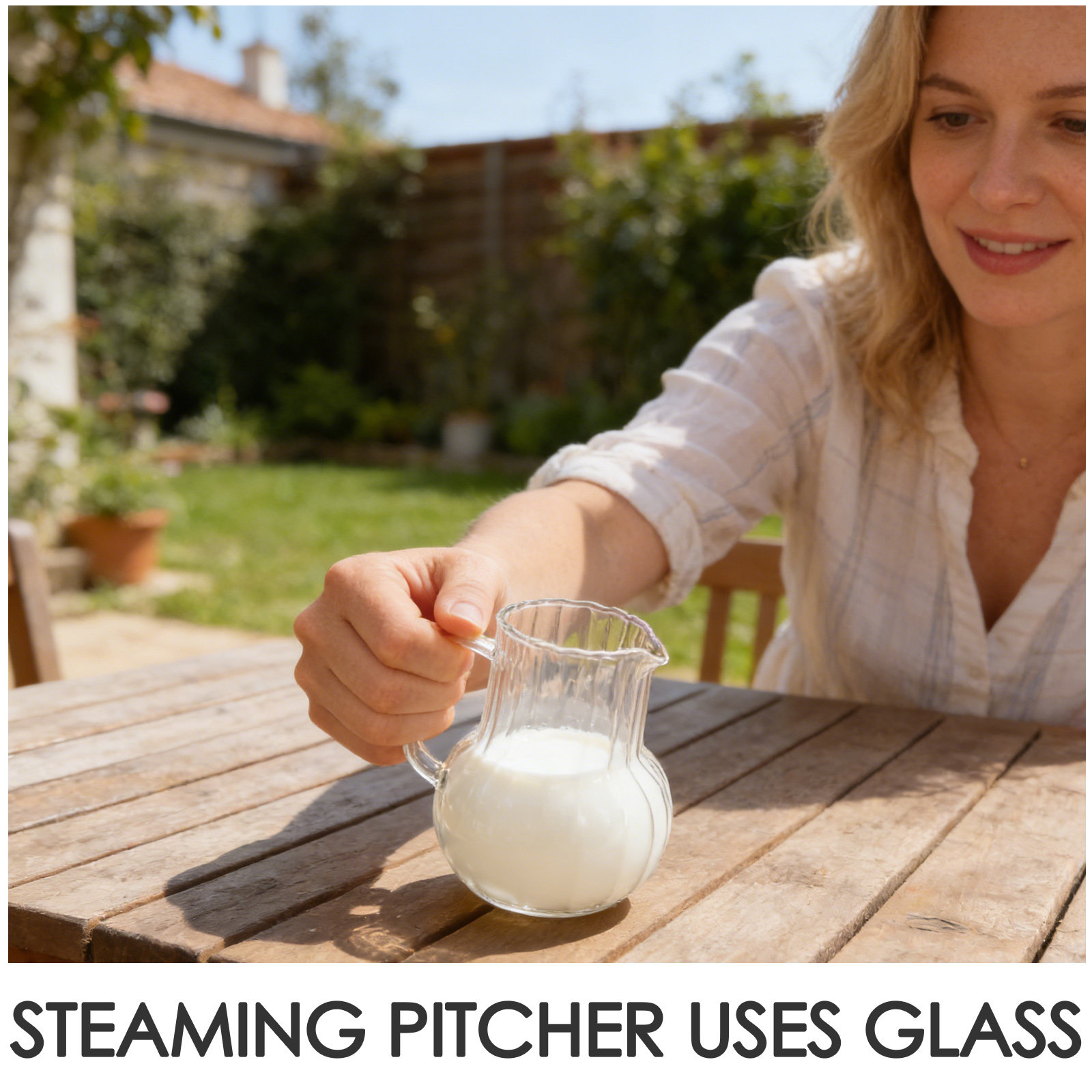 Стеклянный кувшин для молока о – обзор и цена Milk Steaming Pitcher