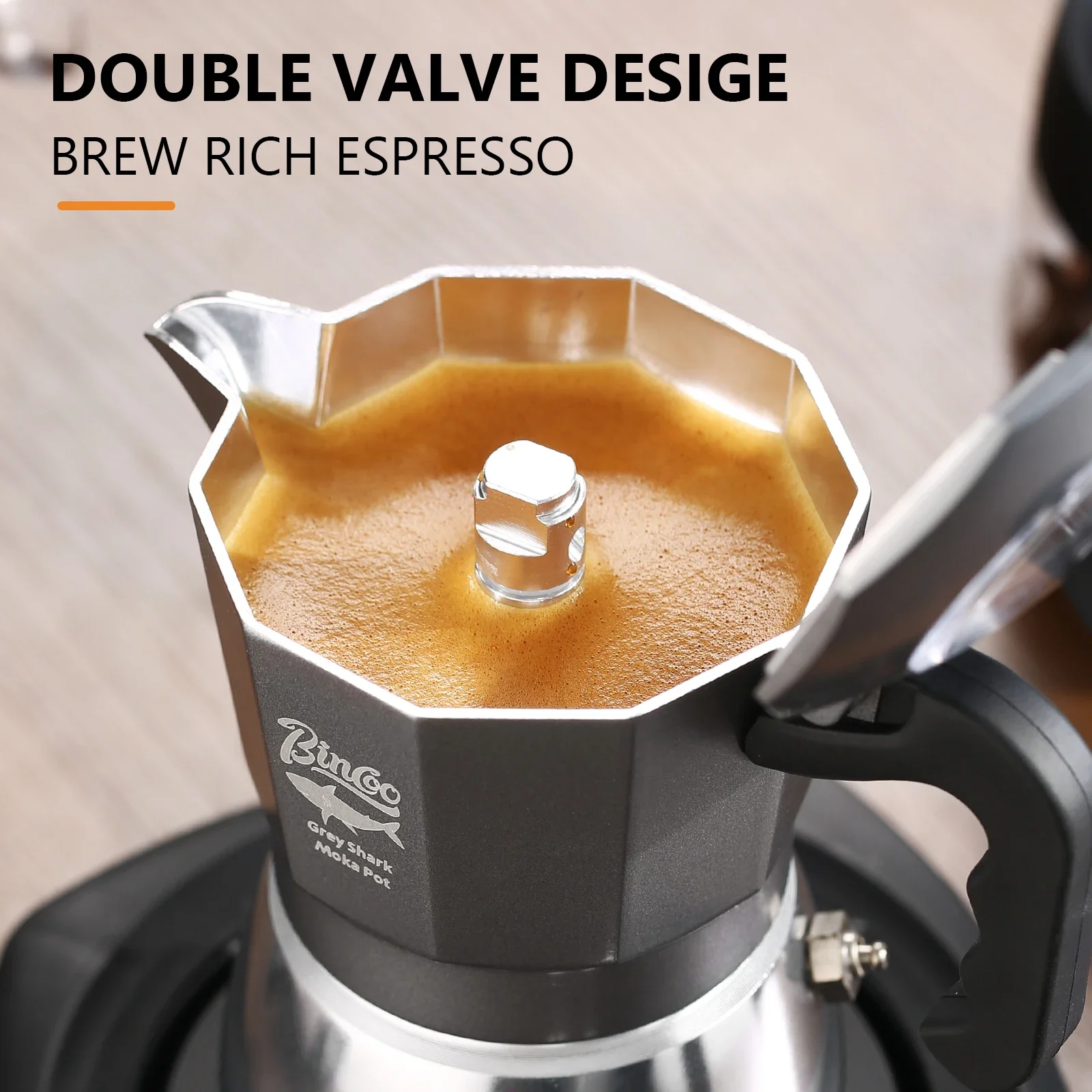 Кофеварка Bincoo Moka Pot на 2 – обзор и цена Coffee Vending Equipment