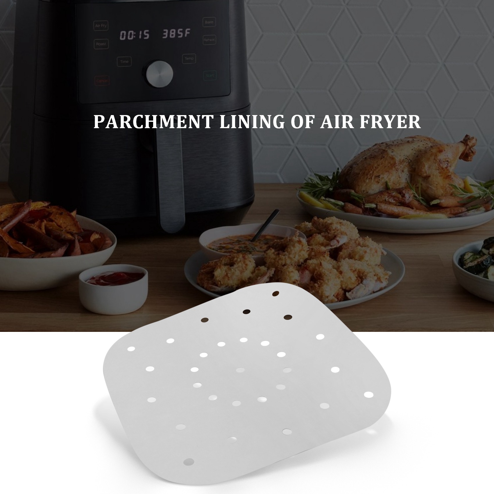 Вкладыши из пергаментной бумаг – обзор и цена Philips Air Fryer Airfryer Xxl