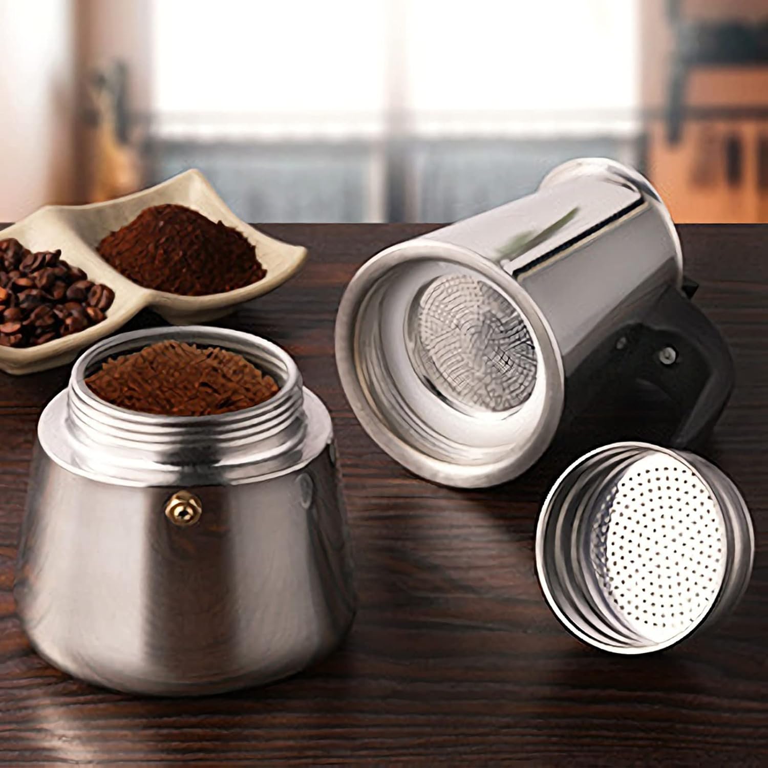 4/6/9 чашек Moka Pot Caffe Mac – обзор и цена Coffee Vending Equipment