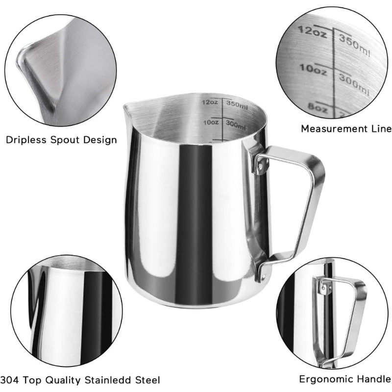 Питчер для взбивания молока, к – обзор и цена Milk Steaming Pitcher